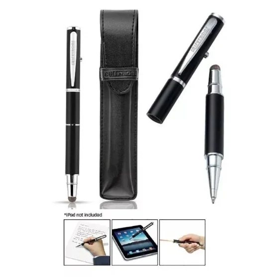 Lifetrons Multi-function Handwriting Pen Stylus Pen Touch Laser Pen (No.: FG-3009-BK-I)