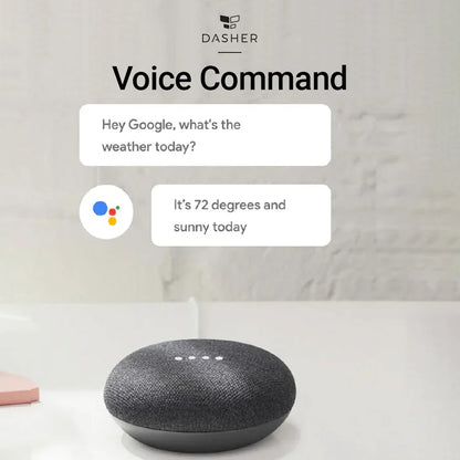 Google Nest Mini 2nd Generation Smart Speaker with Google Assistant Bluetooth Speaker with English and Muliti Language Compatibility for Use Anywhere