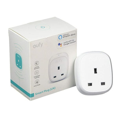 Eufy WiFi Smart Plug with Energy Monitoring, Compatible with Alexa and Google Home, No Hub Required, Control Your Devices from Anywhere 16A