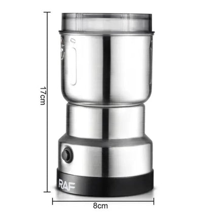 RAF Multifunctional Washable Stainless Steel 300W Electric Spice, Masala & Coffee Grinder 350ML