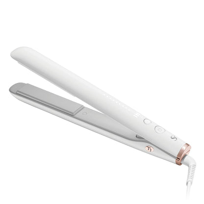Like A New T3 SinglePass StyleMax Professional 1" Ceramic Flat Iron with Custom Heat Automation, 9 Heat Settings, Longer Ceramic Plates, for Straightening, Waving, Curling & Styling