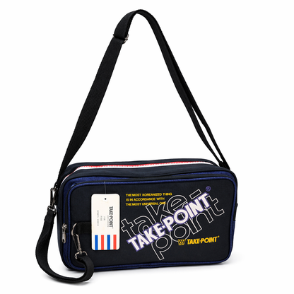 TAKE-POINT Multi-Functional Crossbody Bag for Men & Women – Stylish Travel Sling Bag with Multiple Compartments, Adjustable Strap & Durable Design