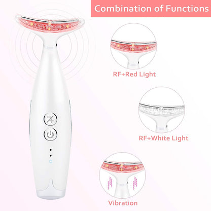 Facial Lifting Machine, Wrinkle Removal Machine for Skin Tightening, Ultrasonic Anti-Wrinkle Anti-Aging for Face Neck Women