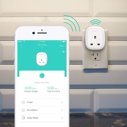 Eufy WiFi Smart Plug with Energy Monitoring, Compatible with Alexa and Google Home, No Hub Required, Control Your Devices from Anywhere 16A