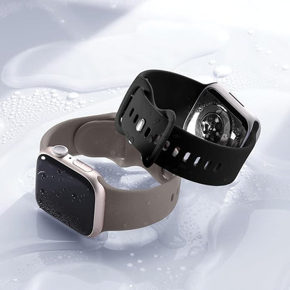 Maledan 6 Pack Bands Compatible for Apple Watch Band 38mm 40mm 41mm 42mm 44mm 45mm 46mm 49mm Women Men, Soft Silicone Sport Band Strap for iWatch Apple Watch Series 11 10 9 8 7 6 5 4 3 2 1 SE Ultra
