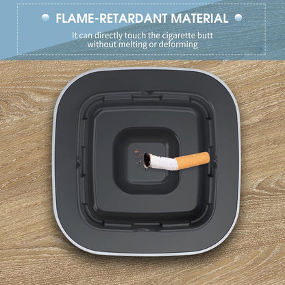 Smokeless Ashtray - 2 In 1 Multifunctional Ashtray Air Purifier Ashtray with Filter,Multifunctional Portable Negative Ion Air Freshener for Business Car Home Office