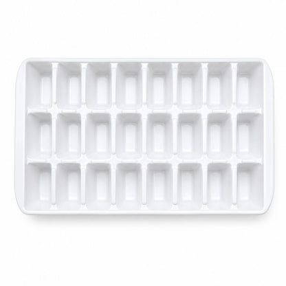 Ice cube tray 24 cube Easy To Release Ice Trays, Ice Mould, Large Ice Cubes Maker, Single Rope Handle Design Home Shop