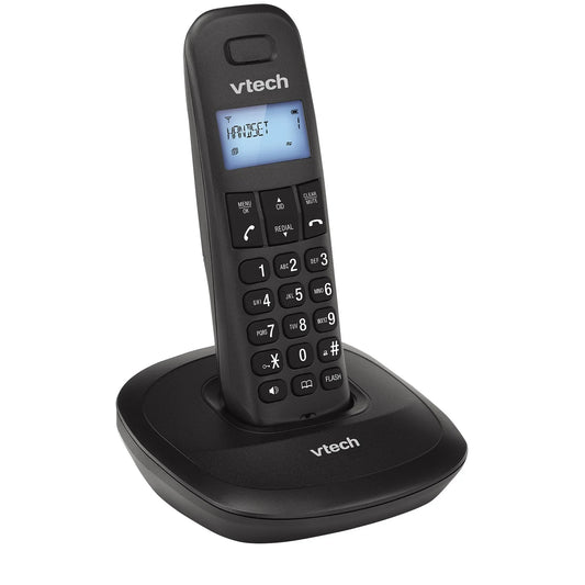 Vtech Digital Cordless Phone With Handset Speakerphone Caller ID / Call Waiting Black (ES1810A)