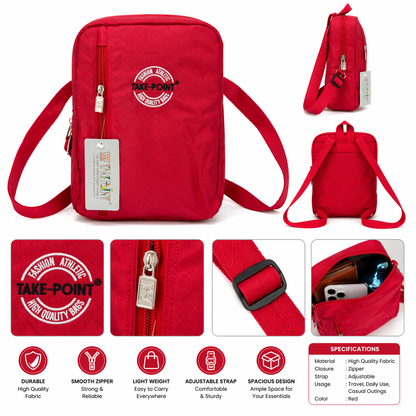 TAKE POINT Backpack Korean Style Multi-Purpose Travel Bag – Durable, Spacious & Trendy Organizer for Dress, Books, Makeup, Toiletries & Daily Essentials