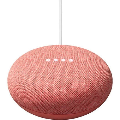 Google Nest Mini 2nd Generation Smart Speaker with Google Assistant Bluetooth Speaker with English and Muliti Language Compatibility for Use Anywhere