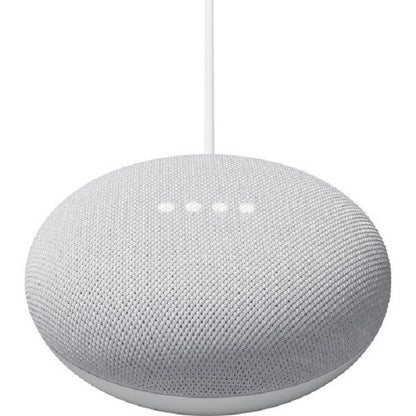 Google Nest Mini 2nd Generation Smart Speaker with Google Assistant Bluetooth Speaker with English and Muliti Language Compatibility for Use Anywhere
