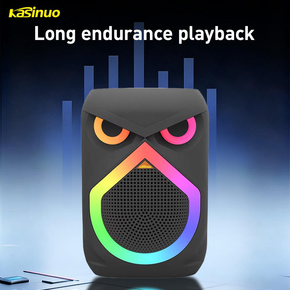 Portable DJ Bluetooth RGB Speaker with Wireless Microphone, Rechargeable, 20 Meter  Mic Range, Voice Changer Deep Bass, Karaoke Speaker with Bluetooth 5.0 | Maximum Power: 500W | Karaoke Machine | Voice-Controlled LED Lights | Includes Phone Holder |