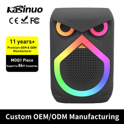 Portable DJ Bluetooth RGB Speaker with Wireless Microphone, Rechargeable, 20 Meter  Mic Range, Voice Changer Deep Bass, Karaoke Speaker with Bluetooth 5.0 | Maximum Power: 500W | Karaoke Machine | Voice-Controlled LED Lights | Includes Phone Holder |