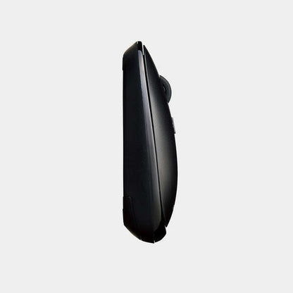 Like A New Elecom M-TM10BBBK/EC Bluetooth Slint Wireless Mouse, Thin, Silent, 4 Buttons, Presentation Mode Function, Compatible with Windows, Mac, Android, IOS iPadOS, FireOS (Black)