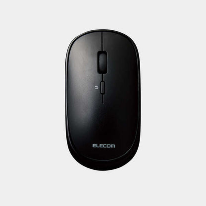 Like A New Elecom M-TM10BBBK/EC Bluetooth Slint Wireless Mouse, Thin, Silent, 4 Buttons, Presentation Mode Function, Compatible with Windows, Mac, Android, IOS iPadOS, FireOS (Black)
