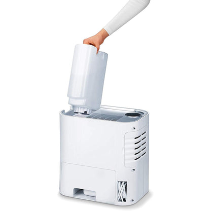 Beurer air purifier and humidifier 2-in-1 LR 330 With a unique touch for your indoor climate with three-layer filter system & air humidification up to 35 m²