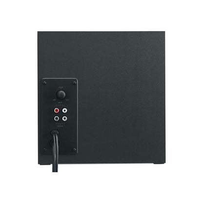 Logitech Z333 2.1 Speakers – Easy-access Volume Control, Headphone Jack – PC, Mobile Device, TV, DVD/Blueray Player, and Game Console Compatible, Black