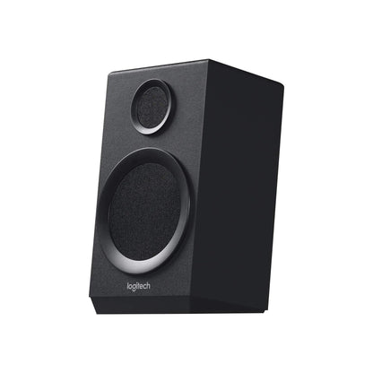 Logitech Z333 2.1 Speakers – Easy-access Volume Control, Headphone Jack – PC, Mobile Device, TV, DVD/Blueray Player, and Game Console Compatible, Black