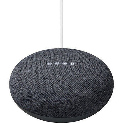 Google Nest Mini 2nd Generation Smart Speaker with Google Assistant Bluetooth Speaker with English and Muliti Language Compatibility for Use Anywhere
